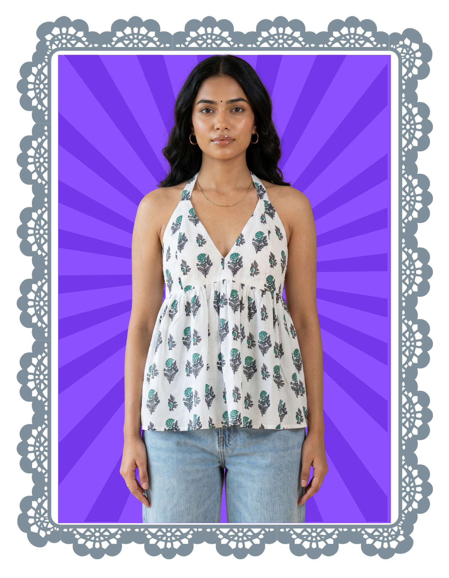 Noodle Strap Top