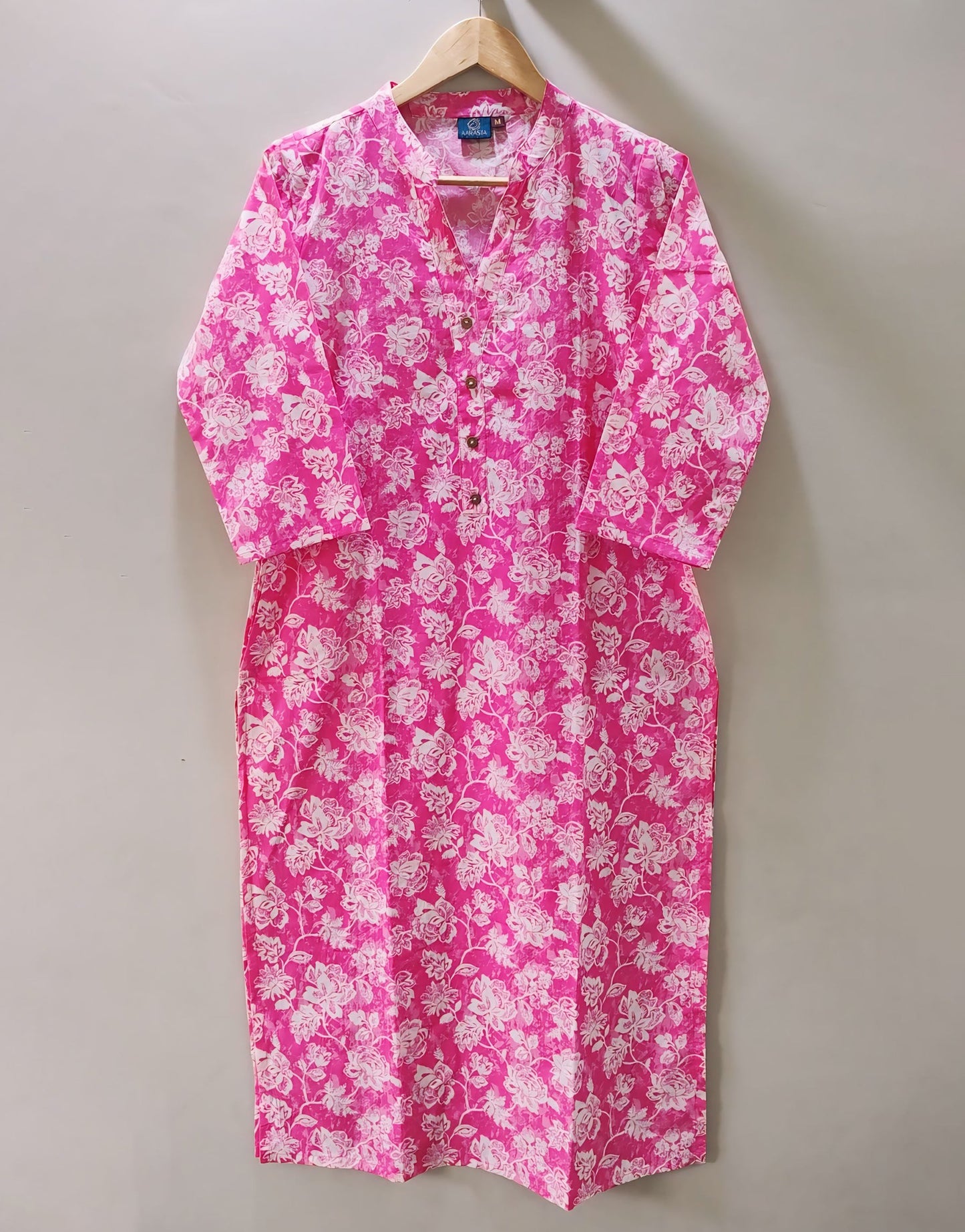 Rouge Cotton Long Kurta