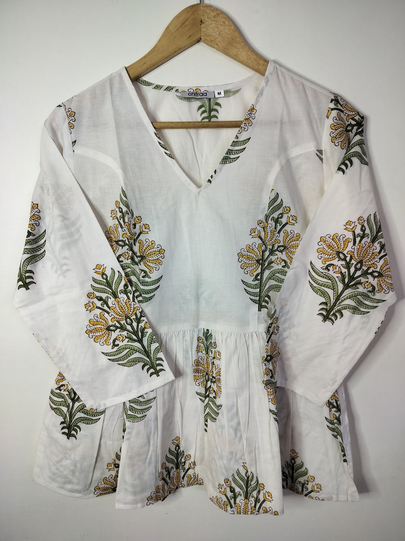 Wildflower Whisper Peplum Top