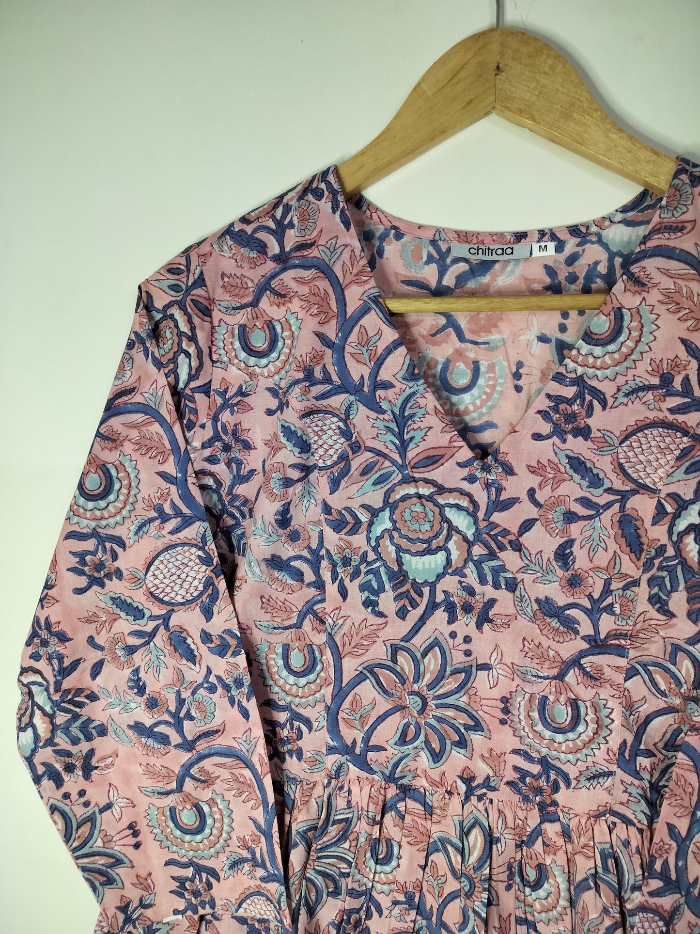 Peachy Vine Peplum Top