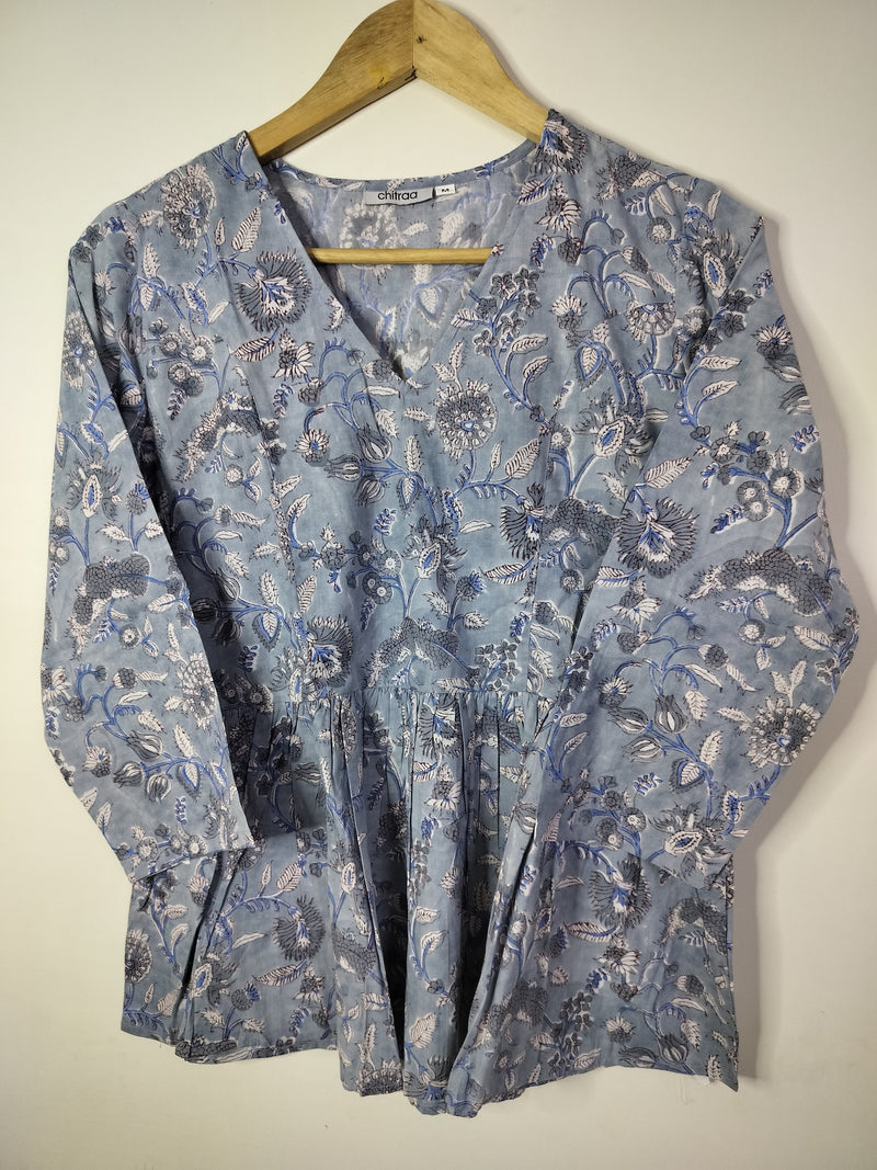Bluebell Dream Peplum Top
