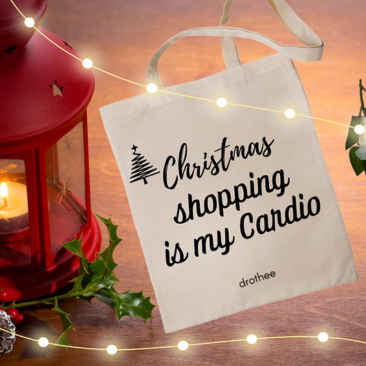 Christmas Shopping Tote Bag