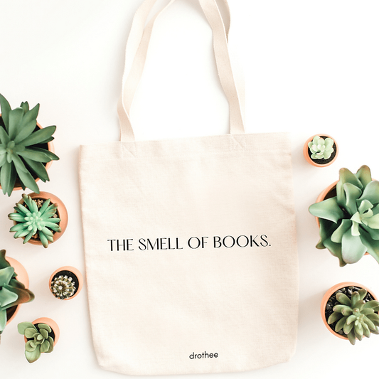The Smell Of Books Tote Bag